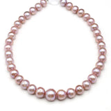Freshwater Purple Baroque Pearl Round Beads for Jewelry Making