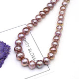 Purple Baroque Pearl Beads for DIY Jewelry Making