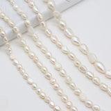 Grey Freshwater Pearl Beads for Jewelry Making