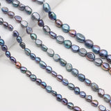 Grey Freshwater Pearl Beads for Jewelry Making