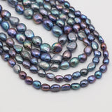 Grey Freshwater Pearl Beads for Jewelry Making