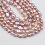 Grey Freshwater Pearl Beads for Jewelry Making