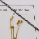 Natural Freshwater Pearl Beads Flat Round Loose Pearls DIY Bracelet Necklace