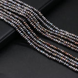 Natural Freshwater Pearl Beads Flat Round Loose Pearls DIY Bracelet Necklace