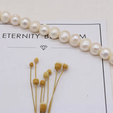 Natural Freshwater Pearl Beads Round Spacer Pearls for Jewelry Making DIY