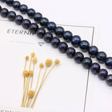 8-9mm Freshwater Pearl Round Beads