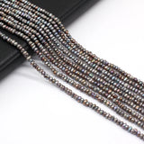 Natural Freshwater Pearl Irregular Flat Round Loose Beads DIY Jewelry Making