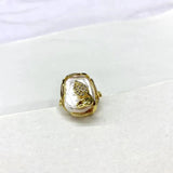 Handmade Natural Freshwater Ring DIY Jewelry for Women