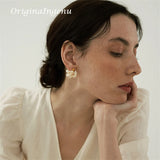 Freshwater Seed Pearls Earrings 14K Filled Vintage Jewelry