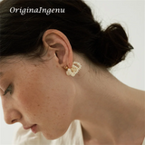 Freshwater Seed Pearls Earrings 14K Filled Vintage Jewelry
