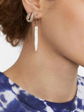 Freshwater Pearl Drop Earrings Long Strips Female Valentine's Gift