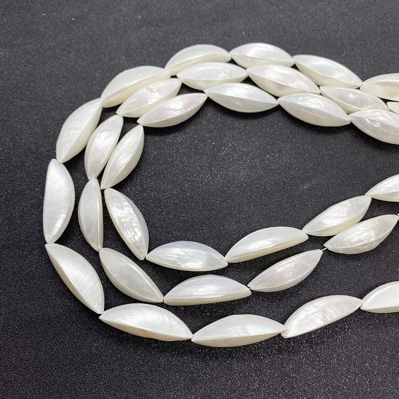 Freshwater Shell Beads Charms Jewelry DIY Earrings Necklace Bracelets