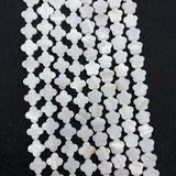 Flower Shape Shell Mother Of Pearl Loose Spacer Beads For Jewelry Making