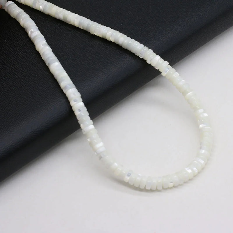 Natural Freshwater Shell Beads Mother of Pearl Loose Bead for Jewelry Making DIY