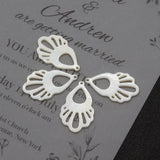 Natural Shell Fishtail Shape Pendant DIY Jewelry Accessory