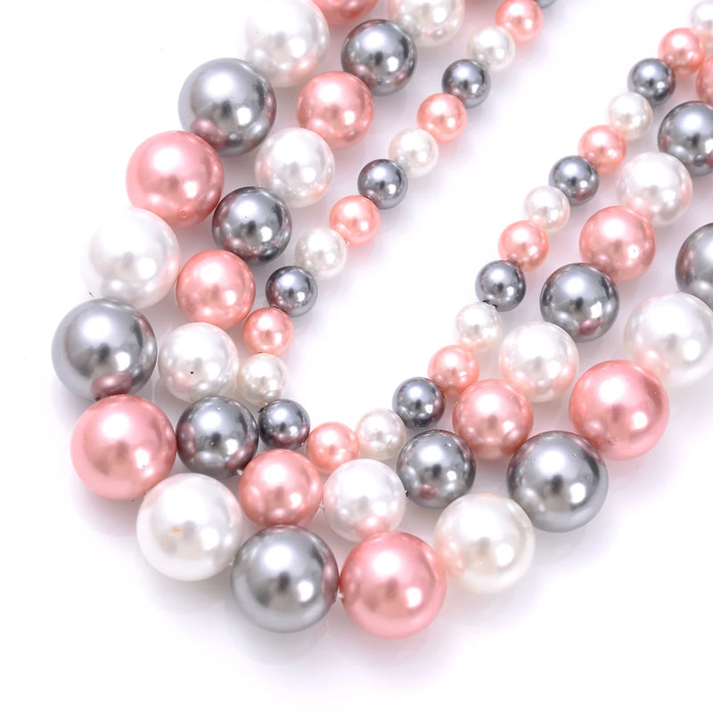 Mixed Sea Water Shell Pearl Beads for Jewelry Making DIY