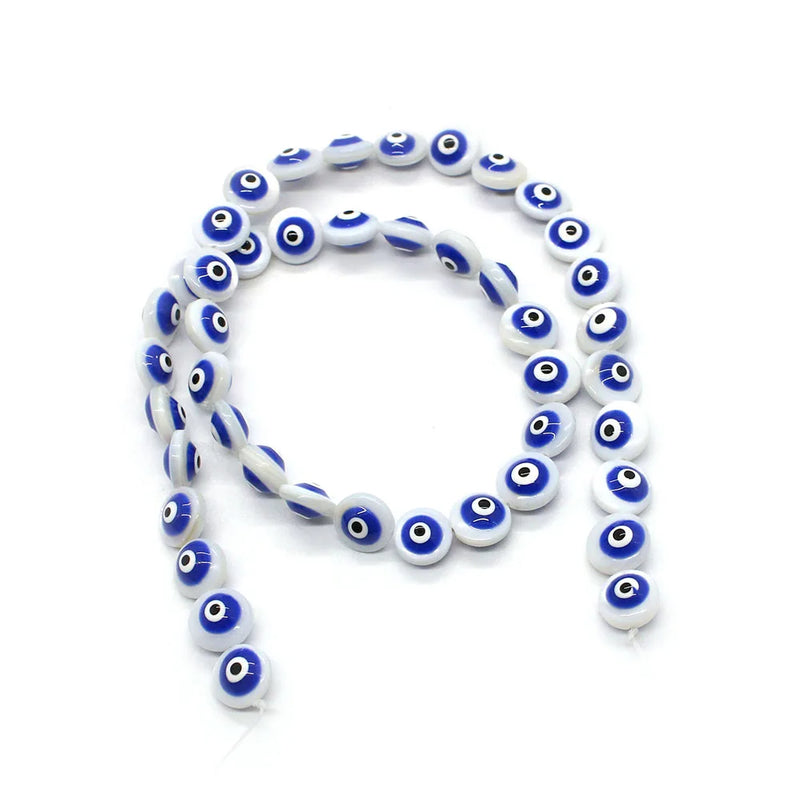 9mm Shell Round Double-sided Eye Beads DIY Jewelry Devil's Eye
