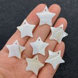 Natural Freshwater Shell Star Pendant for Glamour Party Necklace