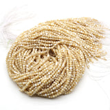 Freshwater Shells Beaded Round Charms Isolation Loose Beads