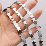 Natural Freshwater Shells Five-pointed Star Bead For Jewelry Making