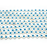 Freshwater Shell Evil Eye Beads DIY Jewelry Accessories