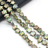 Top Green Freshwater Pearl Bead Five Pointed Star Loose Beads for DIY Jewelry