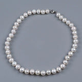 Freshwater 8-10mm Near Round Pearl Necklace Jewelry Necklace