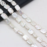 Baroque Pearl Rectangle Loose Beads for DIY Jewelry Making