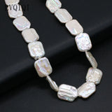 Baroque Pearl Rectangle Loose Beads for DIY Jewelry Making