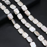 Baroque Pearl Rectangle Loose Beads for DIY Jewelry Making