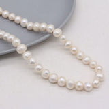 Freshwater Pearl Beads Round Loose Pearls for Jewelry Making DIY Charms