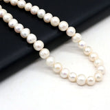 Freshwater Pearl Beads Round Loose Pearls for Jewelry Making DIY Charms