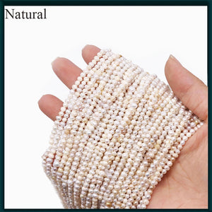 Natural Freshwater Pearl Round DIY Necklace Pendant