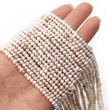 Natural Freshwater Pearl Round DIY Necklace Pendant