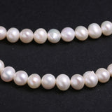 Natural Freshwater Pearl Round Beads 4mm-10mm for Jewelry Making Diy Bracelet