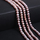 Natural Freshwater Pearl Round Beads 4mm-10mm for Jewelry Making Diy Bracelet