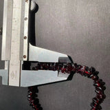 Natural Garnet Bracelet Red Stones Healing Energy
