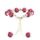 Natural Garnet Bracelet Hand Book Bracelet Wechat Business Direct Seeding