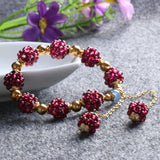 Natural Garnet Bracelet Hand Book Bracelet Wechat Business Direct Seeding