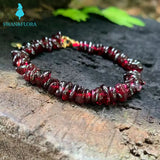 Natural Garnet Bracelet Red Stone Irregular Jewelry GEM Beads Healing Women