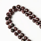 8mm Dark Red Olive Shape Garnet Gemstone Beads 15inch