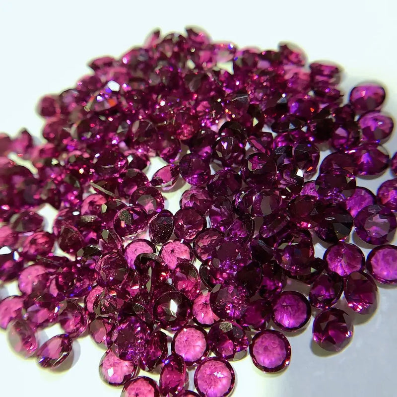Natural Garnet Loose Gemstone for Jewelry DIY