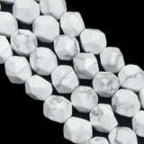 Natural Magnesite Howlite Beads 6-10 MM for DIY Bracelet