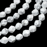 Natural Magnesite Howlite Beads 6-10 MM for DIY Bracelet