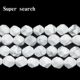 Natural Magnesite Howlite Beads 6-10 MM for DIY Bracelet