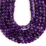 Faceted Amethyst Beads for DIY Jewelry Making