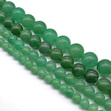 Green Dongling Round Bead Loose Beads for DIY Jewelry