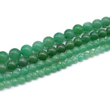Green Dongling Round Bead Loose Beads for DIY Jewelry