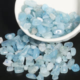Aquamarine Chip Stone Beads 3-5-8mm 16''