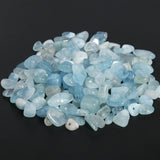 Aquamarine Chip Stone Beads 3-5-8mm 16''